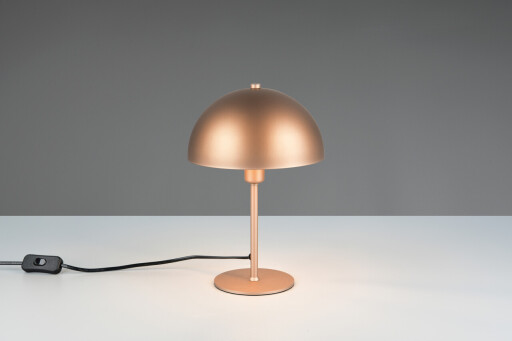 Lampa de masa Nola, TRIO, 20x30.5 cm, 28W, 1x E14, metal, maro
