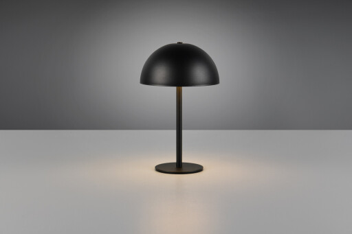 Lampa de masa Munoz, RL, 13x21 cm, 1.3W, 1x SMD, metal, negru mat