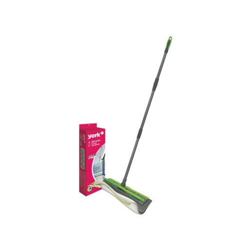 Mop plat cu coada telescopica 2in1, Click &amp; Collect, York,  130 cm