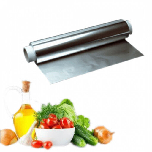 Folie aluminiu HoReCa, pe rola, 44 cm, 1140g, Clarina, Agrado