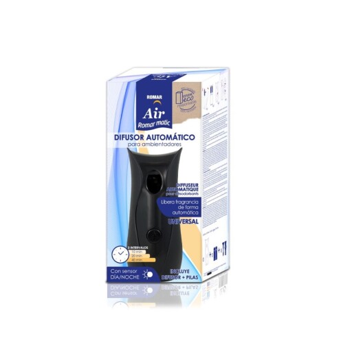 Difuzor automat pentru rezerve odorizante, Black, Air Romar