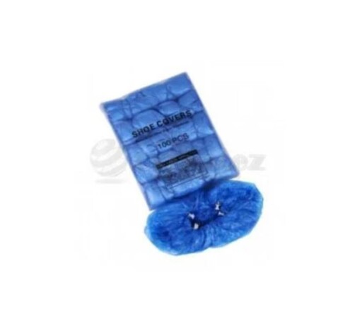 Set 100 rezerve acoperitori incaltaminte pentru dispenser, Cisne