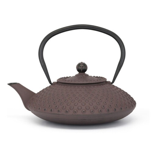 Ceainic burgundy din fontă 1,25 l Xilin – Bredemeijer