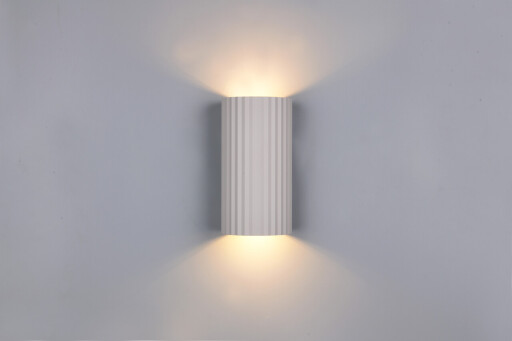 Aplica de perete Soka, TRIO, 9.5x8.5x18 cm, 10W, 2x GU10, metal, gri
