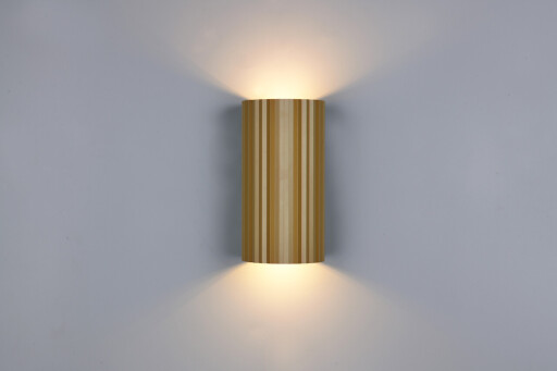 Aplica de perete Soka, TRIO, 9.5x8.5x18 cm, 10W, 2x GU10, metal, maro