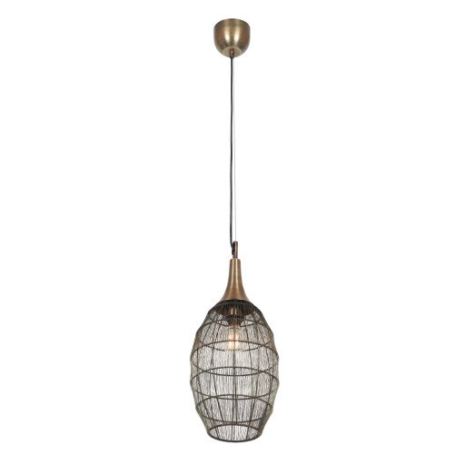 Lustra Soraya, TRIO, 150 cm, 10W, 1x E27, metal, bronz antic