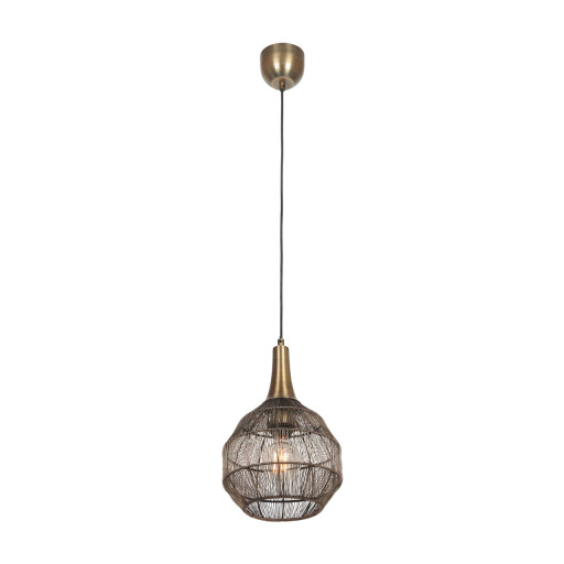 Lustra Soraya, TRIO, 26x150 cm, 10W, 1x E27, metal, bronz antic