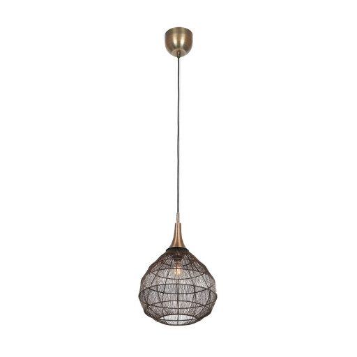 Lustra Soraya, TRIO, 42x150 cm, 10W, 1x E27, metal, bronz antic