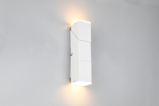 Aplica de perete Raglan, TRIO, 5x8x17 cm, 3.8W, 2x SMD, metal, alb mat