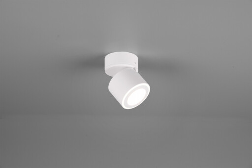 Plafoniera Taurus, TRIO, 8.7x10.9 cm, 5W, 1x SMD, metal, alb mat