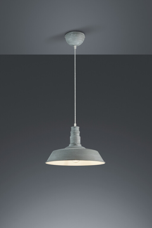 Lustra Will, RL, 36x150 cm, 60W, 1x E27, metal, gri