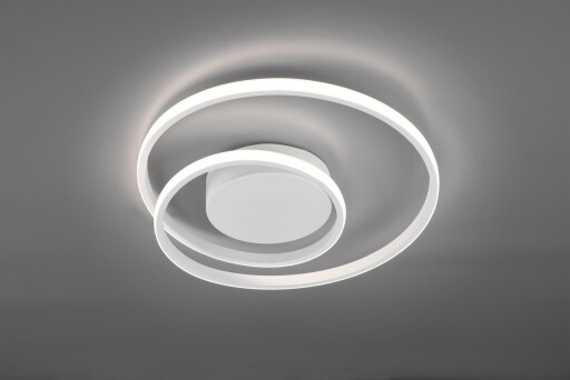 Plafoniera Zibal, RL, 39x7 cm, 22W, 1x SMD, metal, alb mat