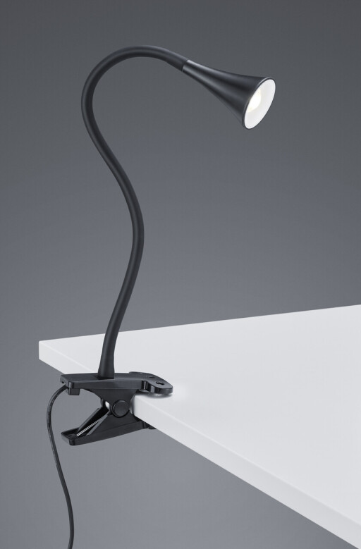 Lampa de masa Viper, RL, 6.2x35 cm, 3W, 1x SMD, plastic, negru