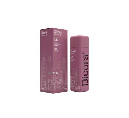 Apa de toaleta pentru femei, Los Angeles, 100 ml, Dicora Urban Fit