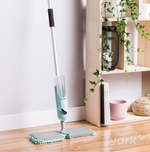 Mop plat multifunctional cu pulverizator Dual Splash, York
