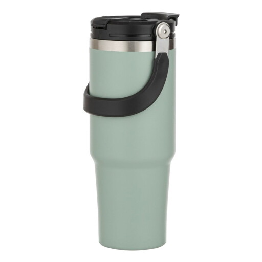 Sticlă verde salvie de călătorie din oțel inoxidabil 1 l Eco – Ladelle