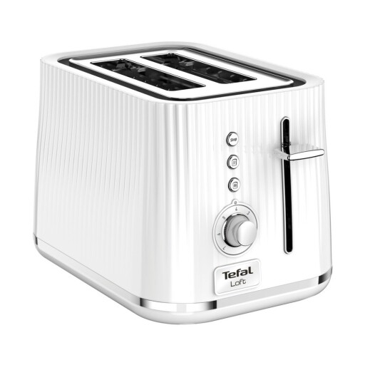 Prăjitor de pâine alb Loft TT761138 – Tefal