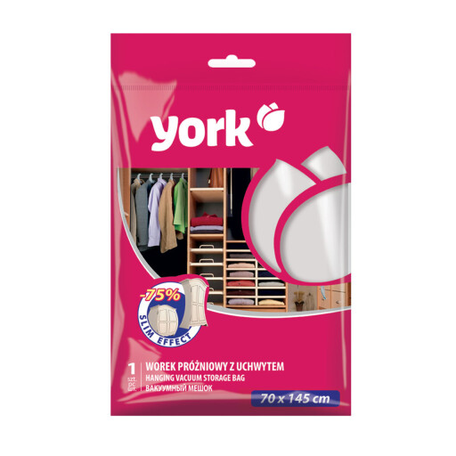Sac vidare haine 70x145cm, 1buc/set, York