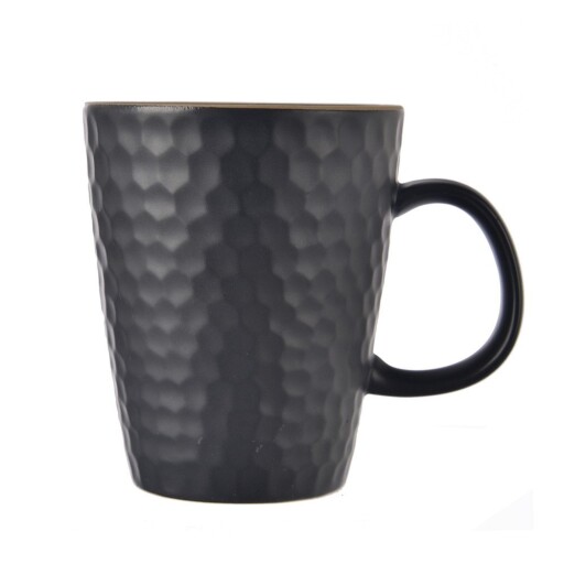 Cană neagră din ceramică 420 ml Tea Time – Orion