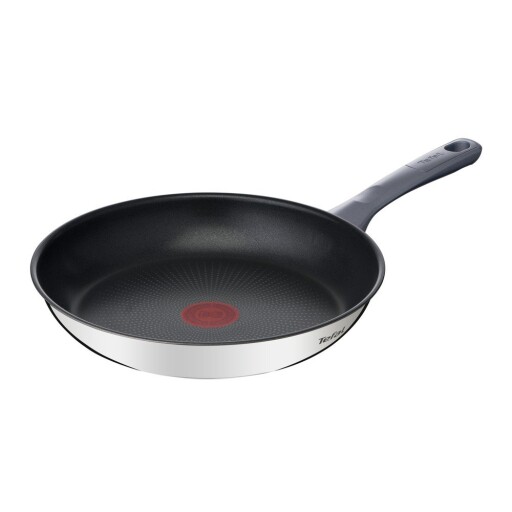 Tigaie cu suprafață antiaderentă din oțel inoxidabil ø 28 cm Daily Cook G7300655 – Tefal