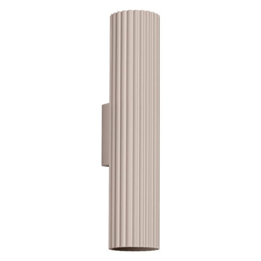 Aplică de perete taupe din metal Gleam – Sollux
