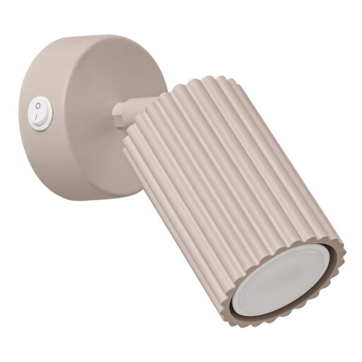 Spot taupe din metal 8x16 cm Gleam – Sollux