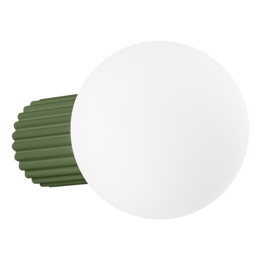 Aplică de perete verde ø 12 cm Orbital – Sollux