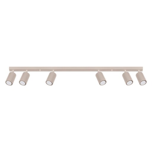 Spot taupe din metal 6,5x117 cm Gleam – Sollux