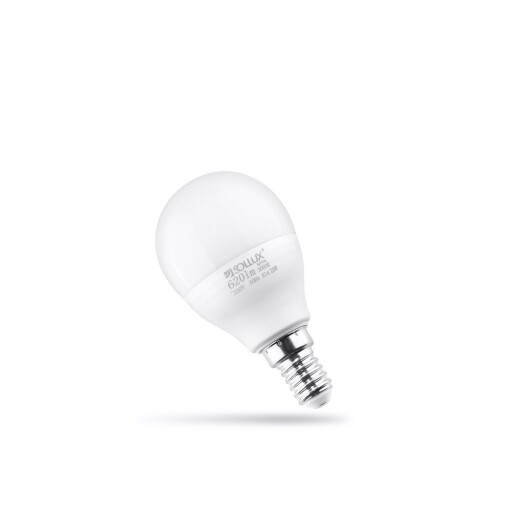 Bec LED E14, cu lumină albă caldă 7,5 W – Sollux