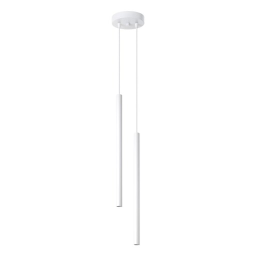 Lustră albă din metal ø 15 cm Fideus – Sollux