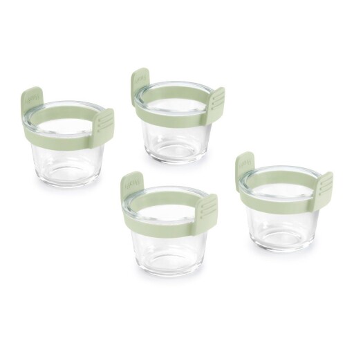 Forme de copt 4 buc. din sticlă ø 9,5 cm – Lékué