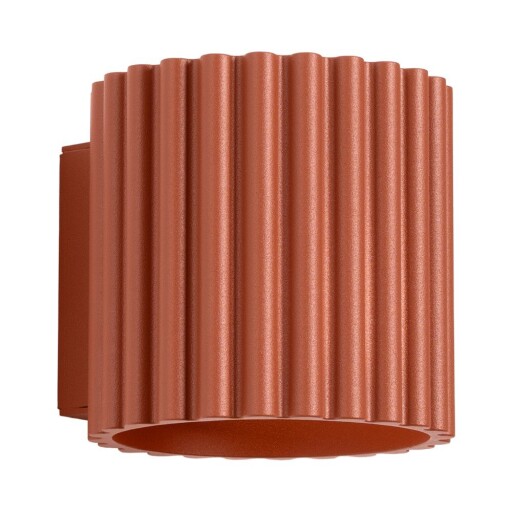 Aplică de perete portocalie ø 10 cm Zora – Sollux