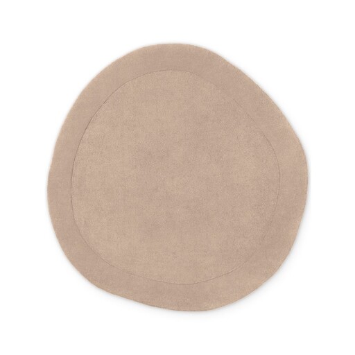 Covor bej țesut manual rotund din amestesc de lână ø 160 cm Kari Organic – Villeroy&Boch