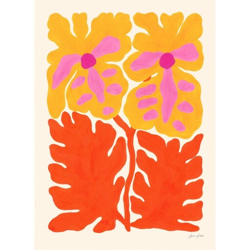 Poster 30x40 cm Overgrown – Liv Lee – The Poster Club