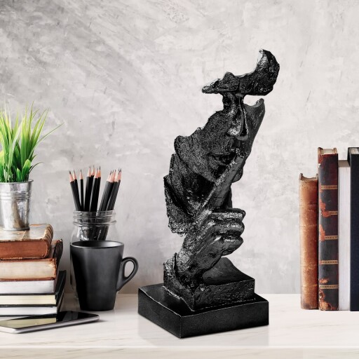 Decoratiune, Yak-031-C, Poliester, Negru