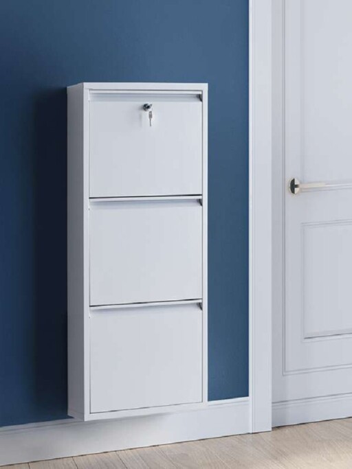 Pantofar, Hanah Home, Primo 3, 50x104x15 cm, Metal, Alb