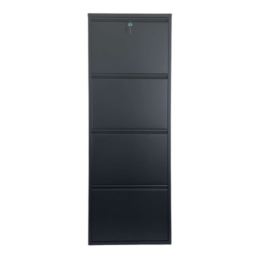 Pantofar, Hanah Home, Garda 4, 50x137x15 cm, Metal, Negru