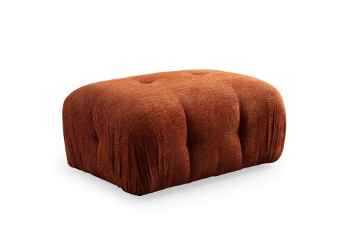 Taburet, Atelier del Sofa, 560ARE2959, Lemn de fag / PAL, Portocaliu