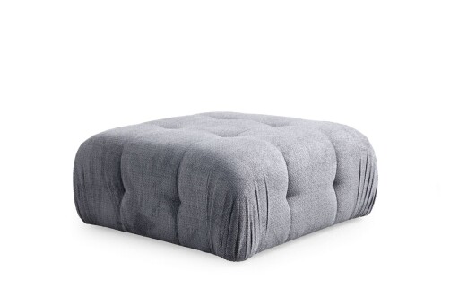 Taburet, Atelier del Sofa, 560ARE4149, Lemn de fag / PAL, Gri