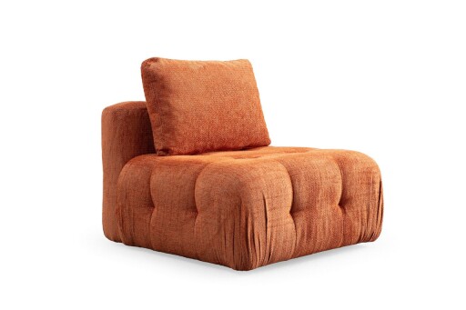 Fotoliu, Atelier del Sofa, 560ARE4140, Lemn de fag / PAL, Portocaliu