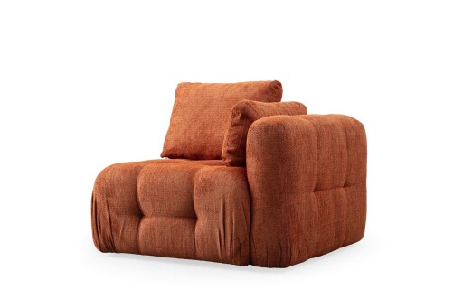 Fotoliu, Atelier del Sofa, 560ARE4139, Lemn de fag / PAL, Portocaliu