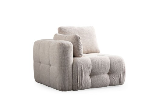 Fotoliu, Atelier del Sofa, 560ARE4110, Lemn de fag / PAL, Bej