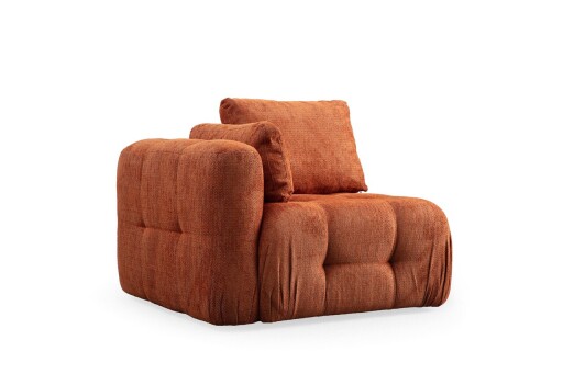 Fotoliu, Atelier del Sofa, 560ARE4138, Lemn de fag / PAL, Portocaliu