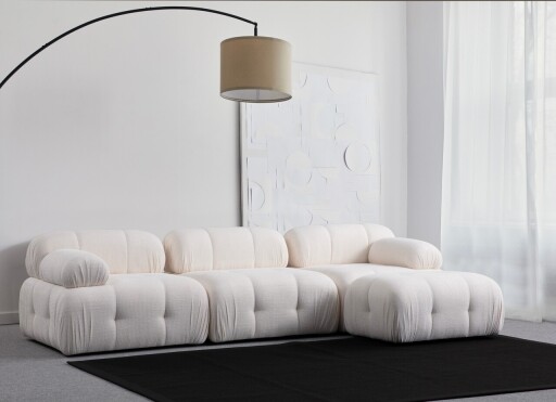 Coltar, Atelier del Sofa, 560ARE1251, Lemn de fag / PAL, Alb
