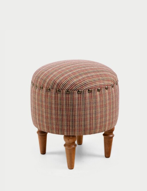 Taburet, Atelier del Sofa, 370CTF1112, Lemn de fag, Multicolor