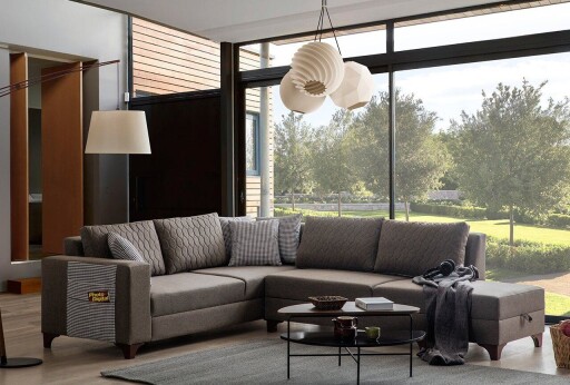 Coltar, Atelier del Sofa, 752EST1356, Lemn de carpen;PAL, Maro