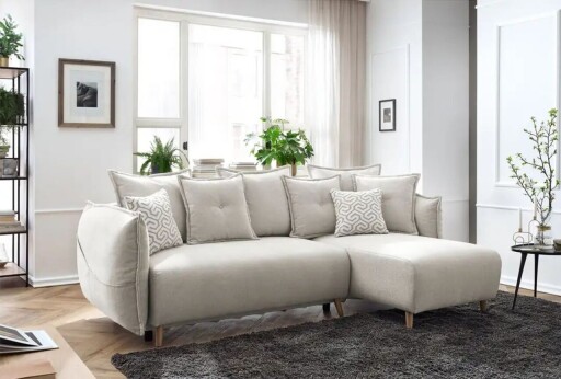 Coltar, Atelier del Sofa, 752EST1361, Lemn de carpen;PAL, Crem