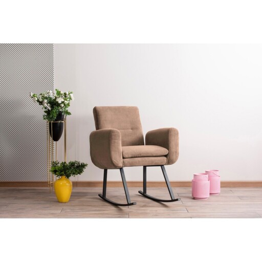 Balansoar, Atelier del Sofa, 859FTN1757, Metal, Maro deschis