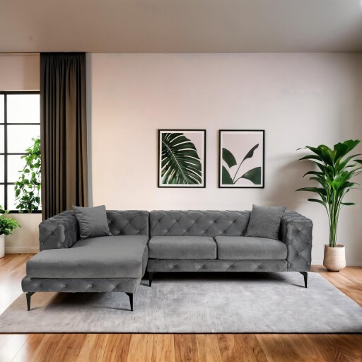 Coltar, Atelier del Sofa, 569HLN1806, Lemn de fag / PAL, Antracit / Negru