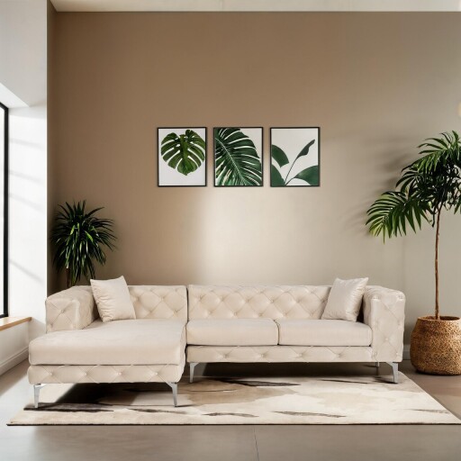 Coltar, Atelier del Sofa, 569HLN1804, Lemn de fag / PAL, Bej